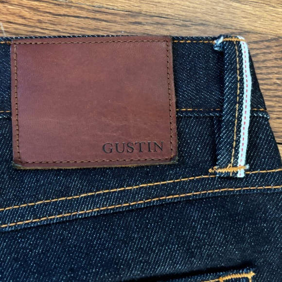 Gustin Selvedge- Japan Stretch- Waist 35 - Picture 3 of 4